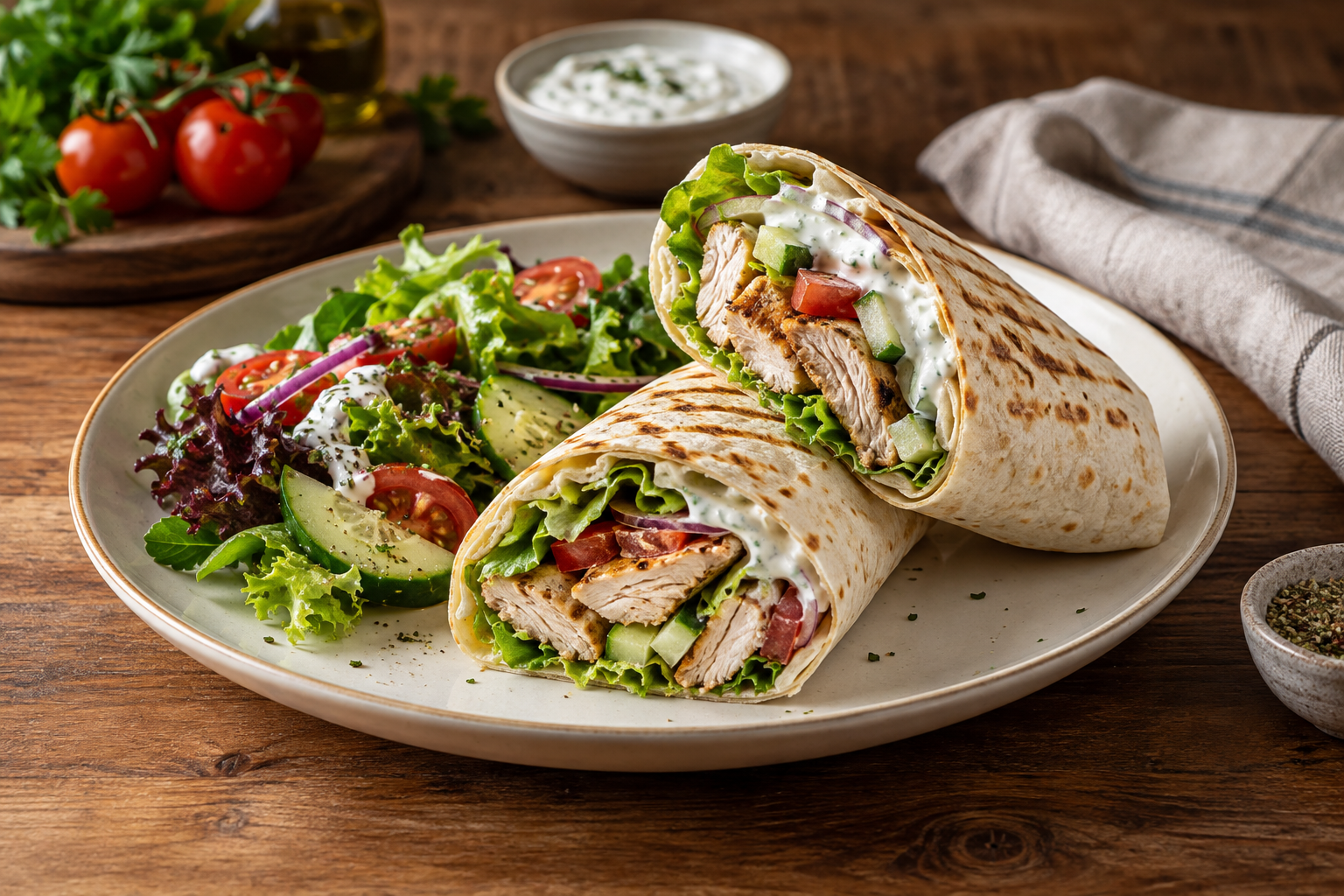 Wrap s piletinom
